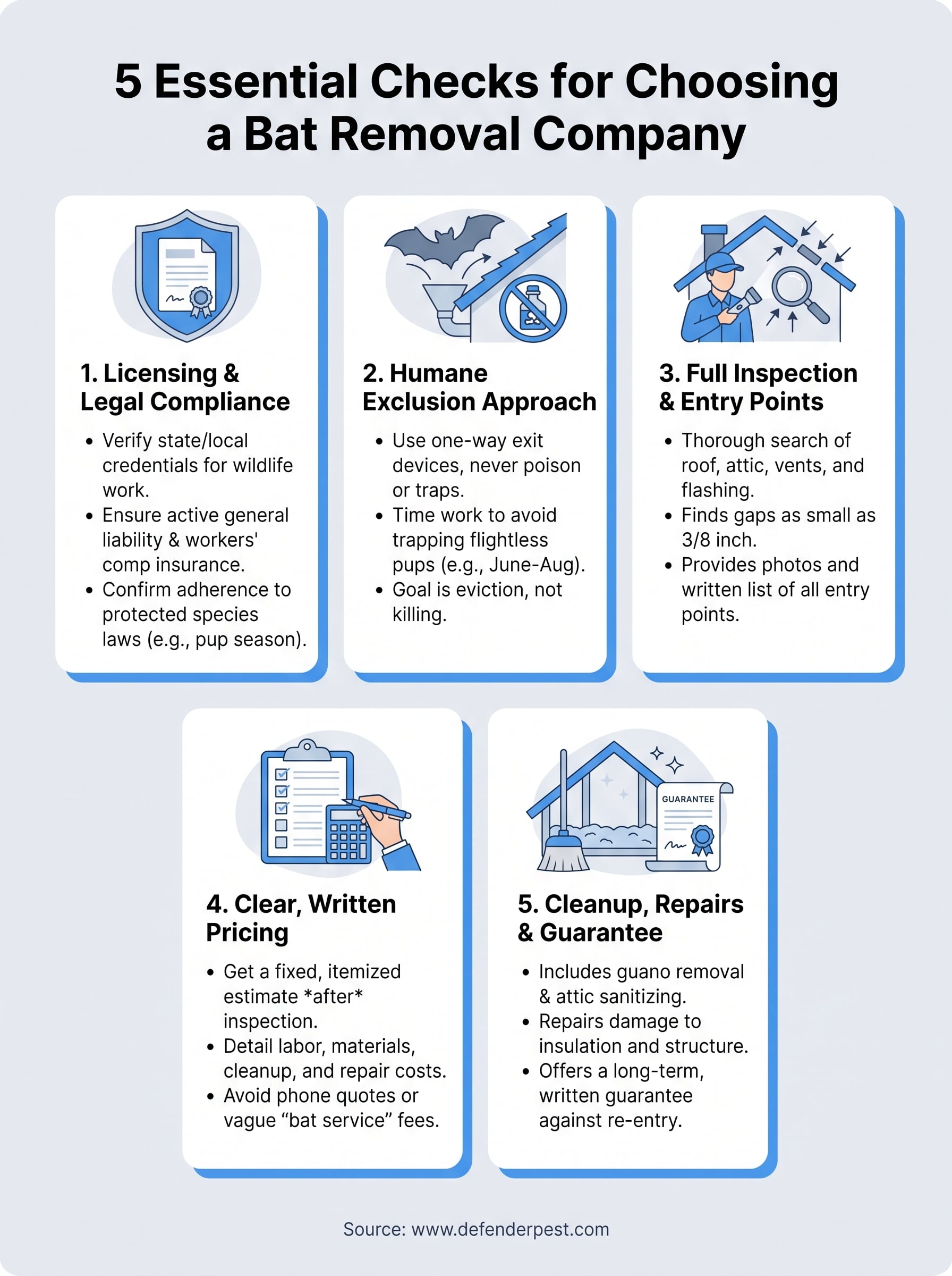 bats pest control near me infographic