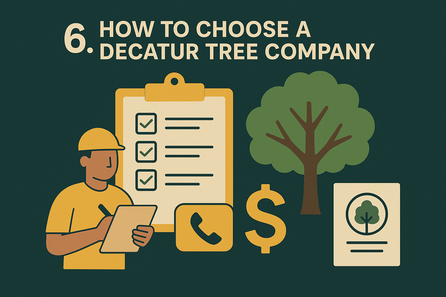 6. How to choose a Decatur tree company