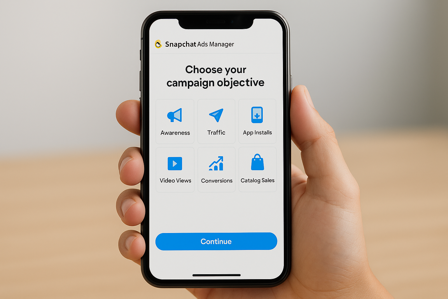 Choose your campaign objective