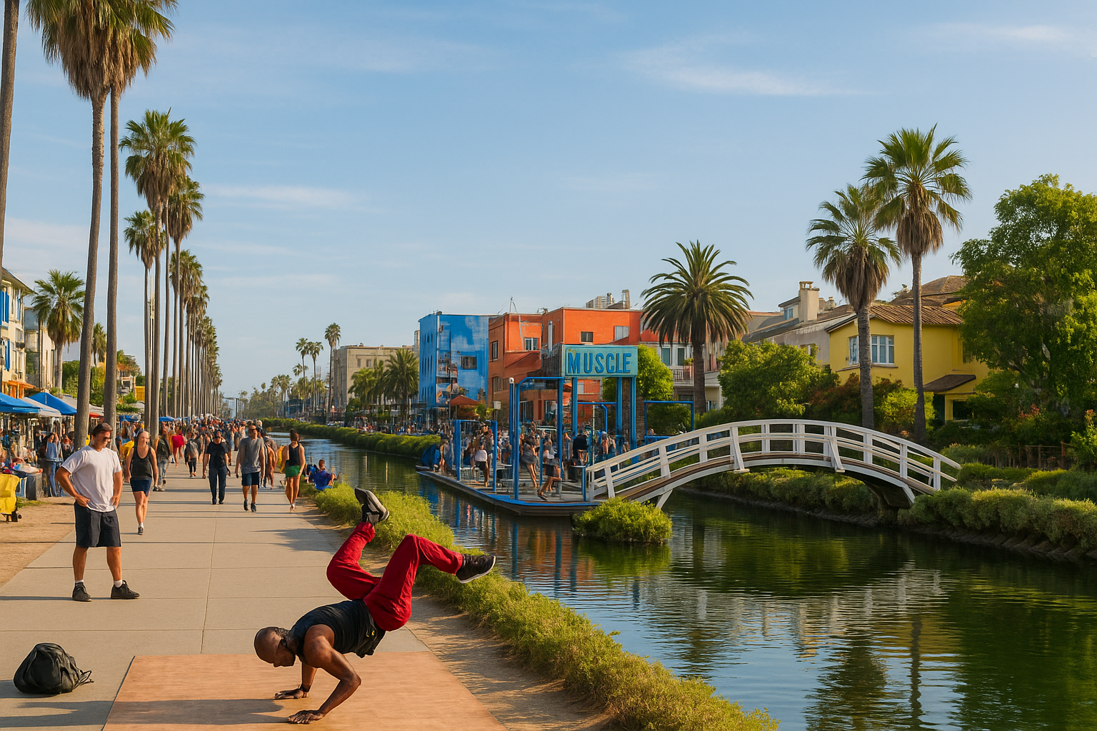 10. Venice Beach and the Venice Canals