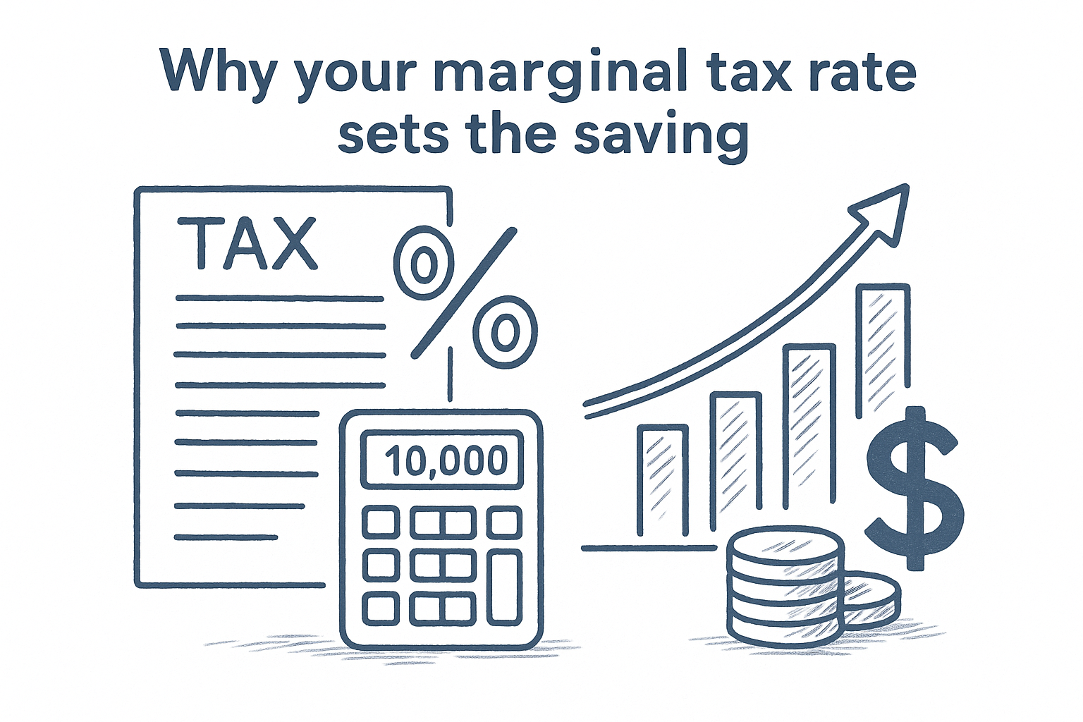Why your marginal tax rate sets the saving