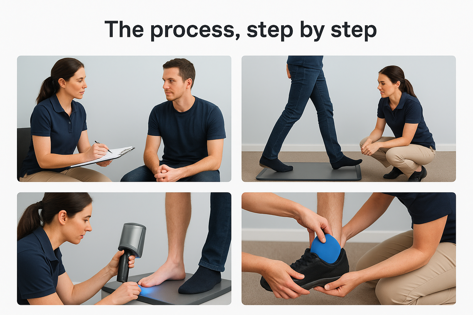 The process, step by step