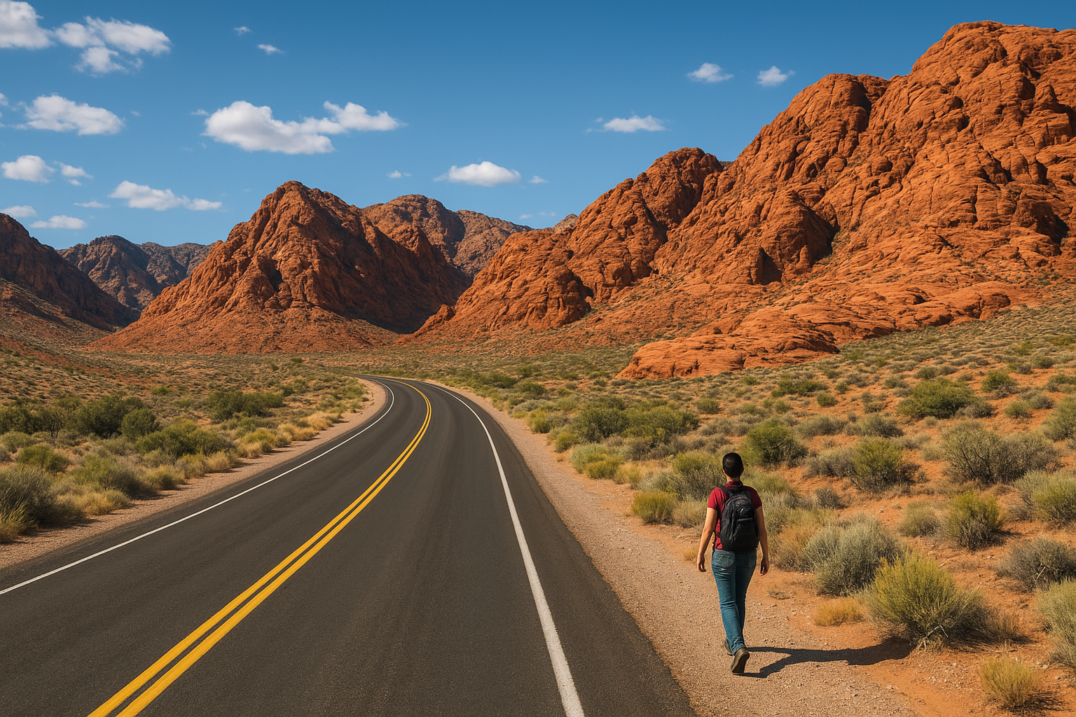 5. Red Rock Canyon scenic drive and hikes