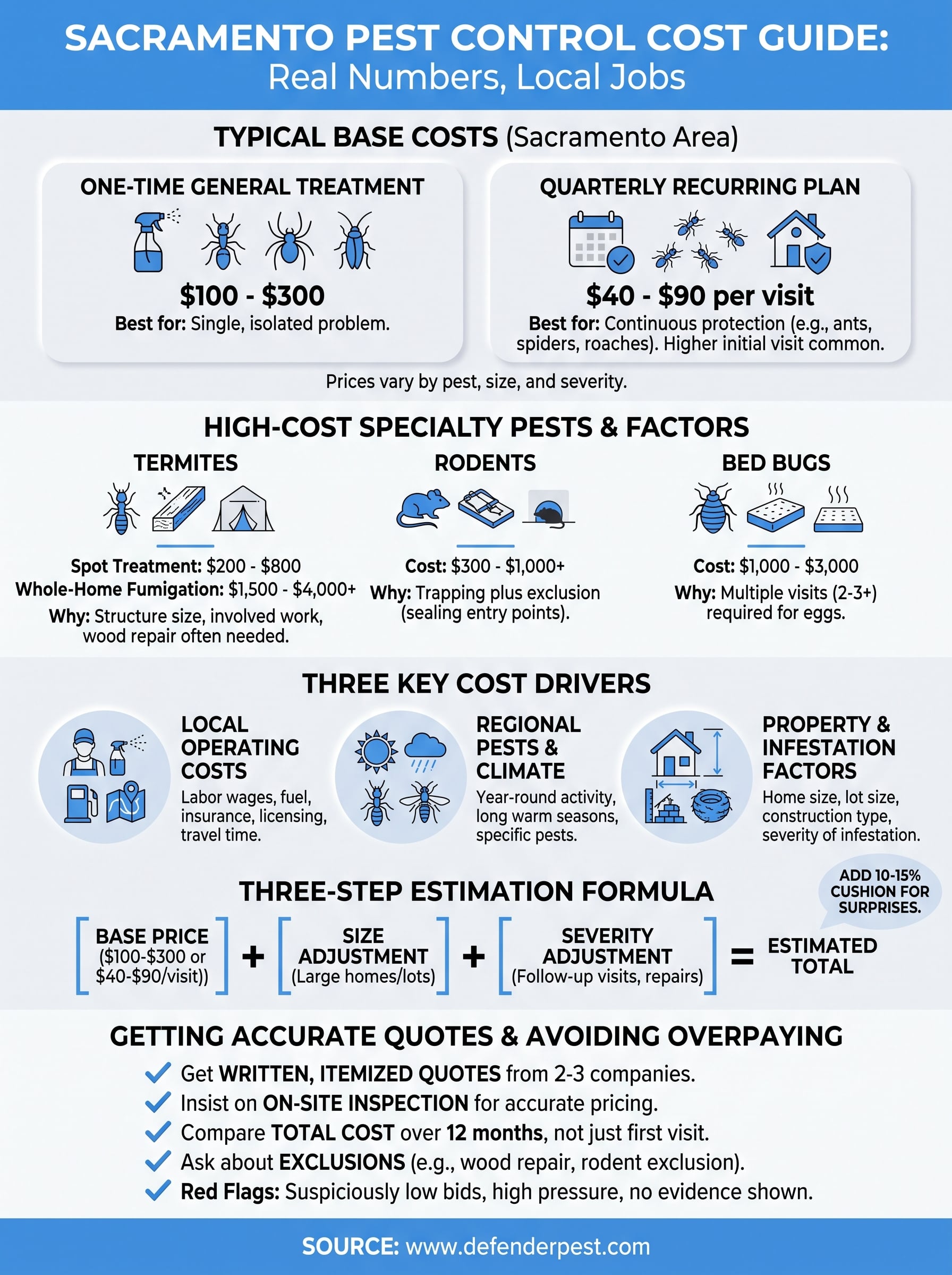 pest control costs near me infographic