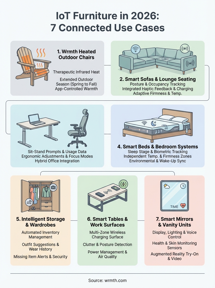 iot furniture infographic