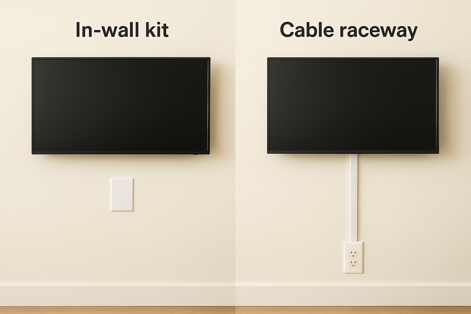 How the two methods compare