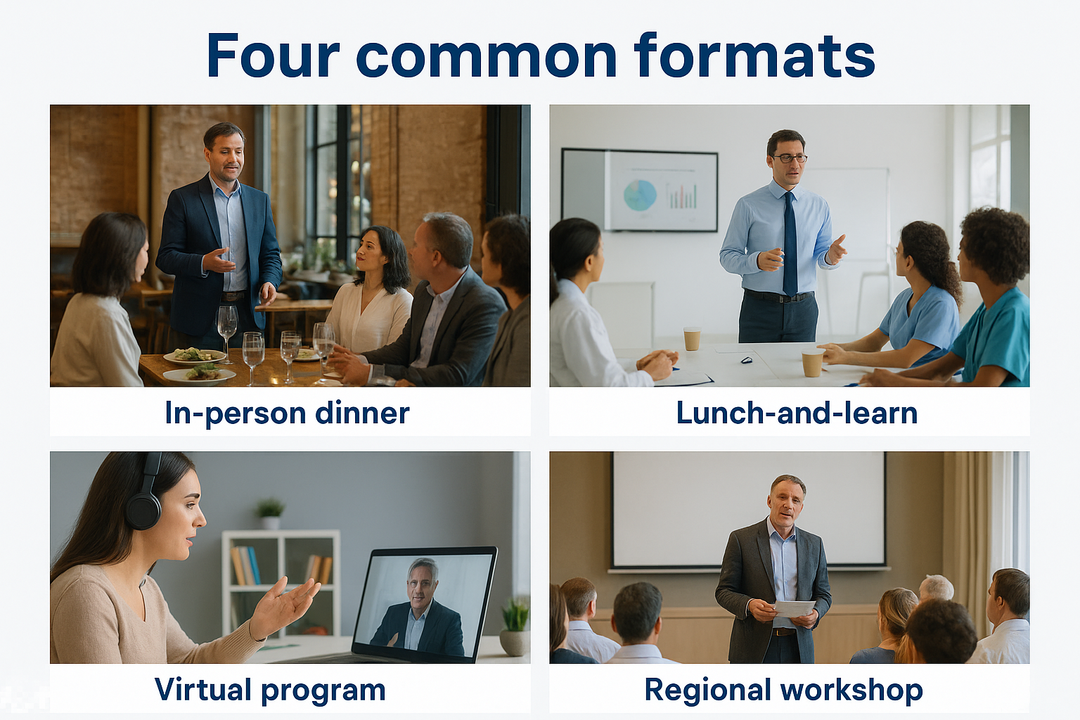 Four common formats