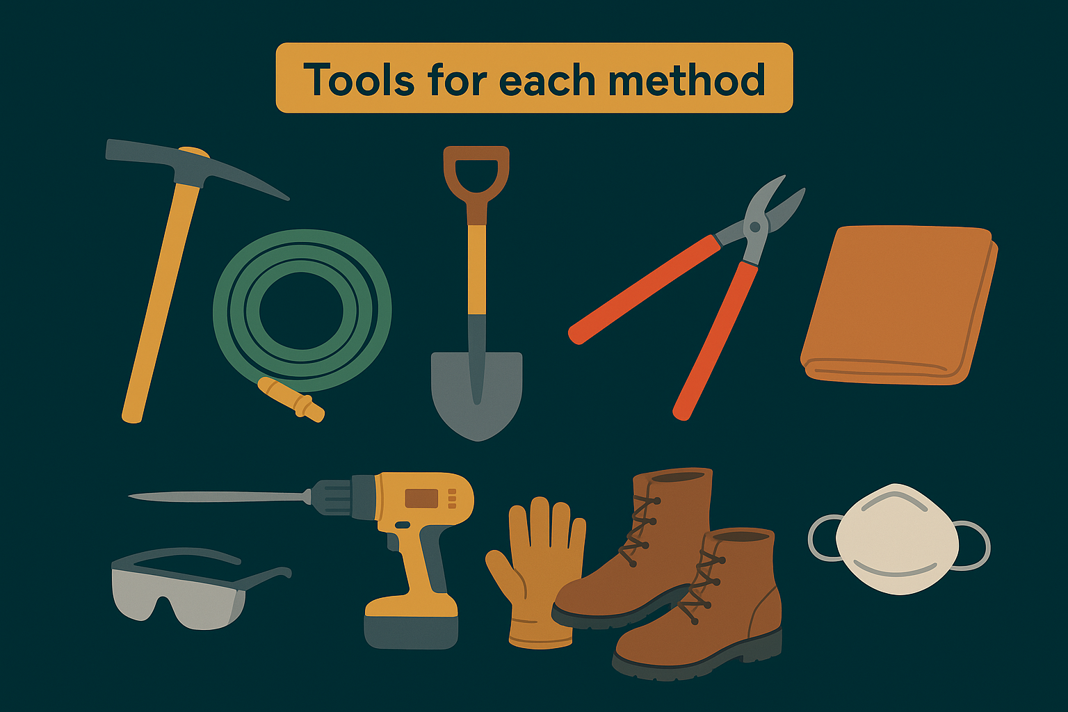 Tools for each method