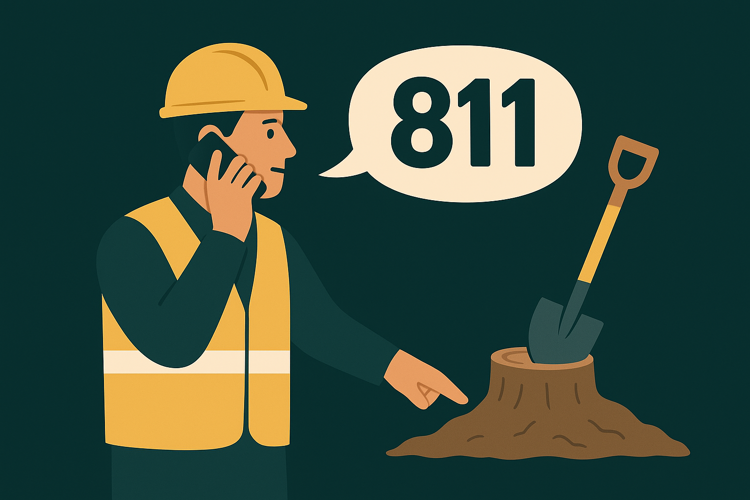 Call 811 before you dig