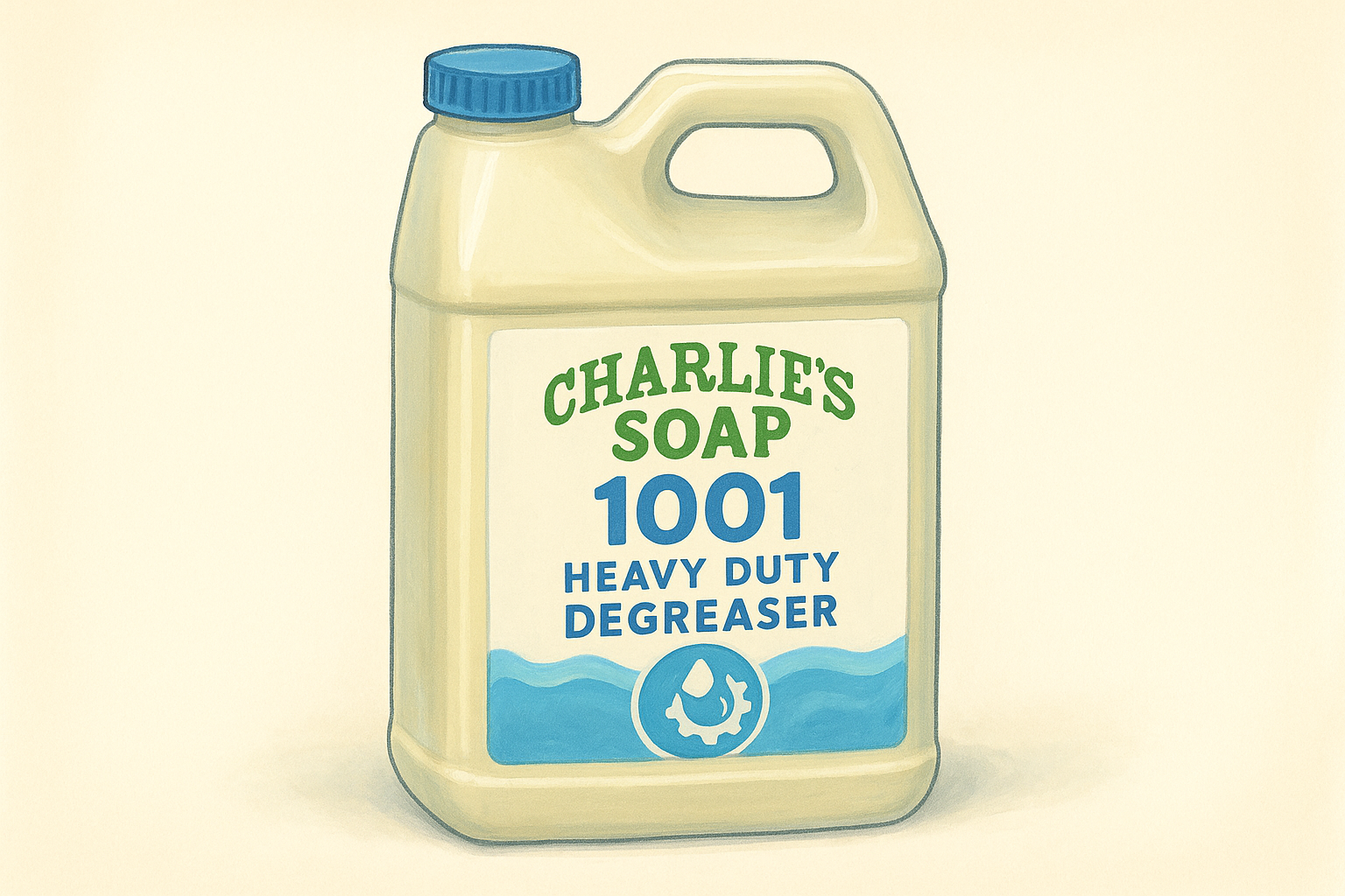 1. Charlie's Soap 1001 heavy duty degreaser