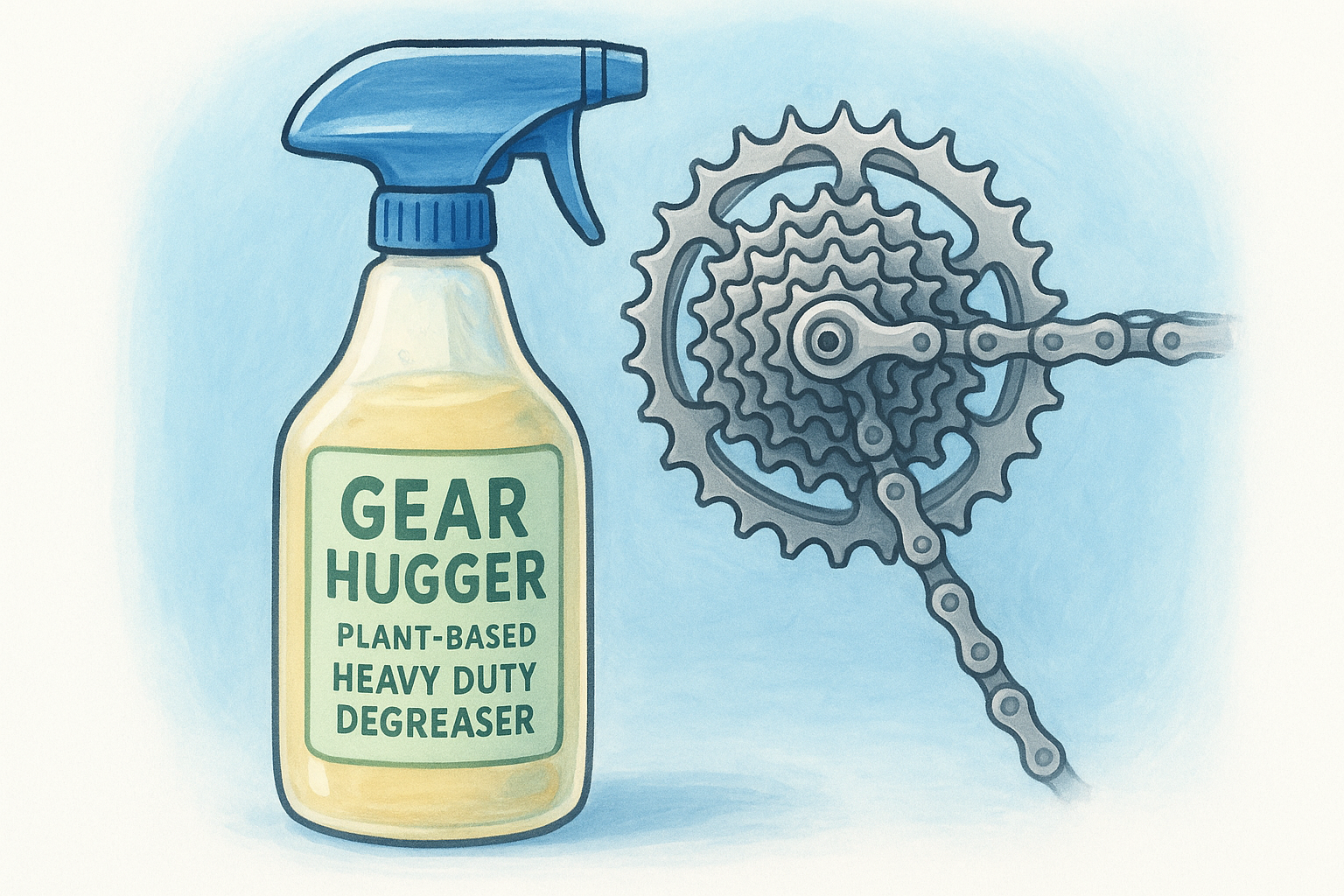 3. Gear Hugger plant-based heavy duty degreaser