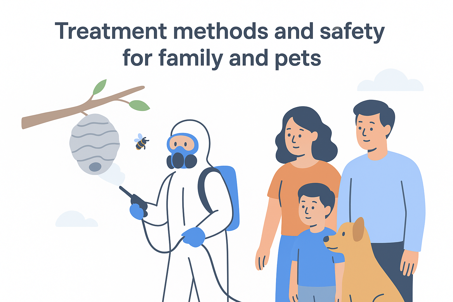 3. Treatment methods and safety for family and pets