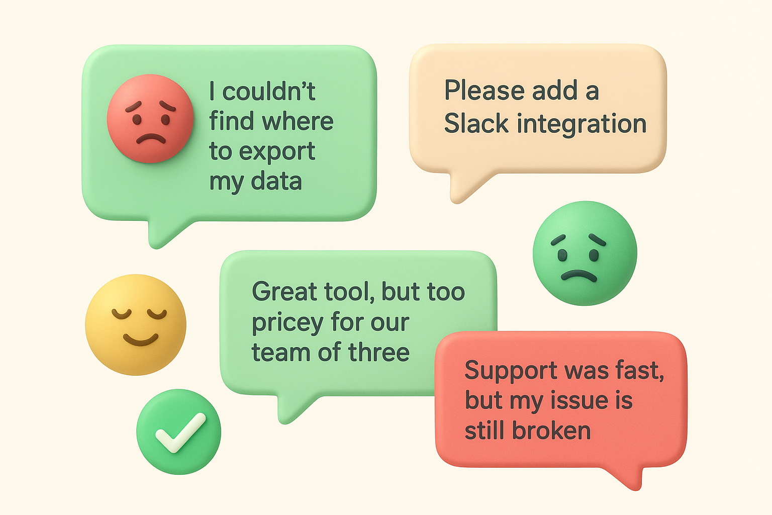 Real feedback and what it signals