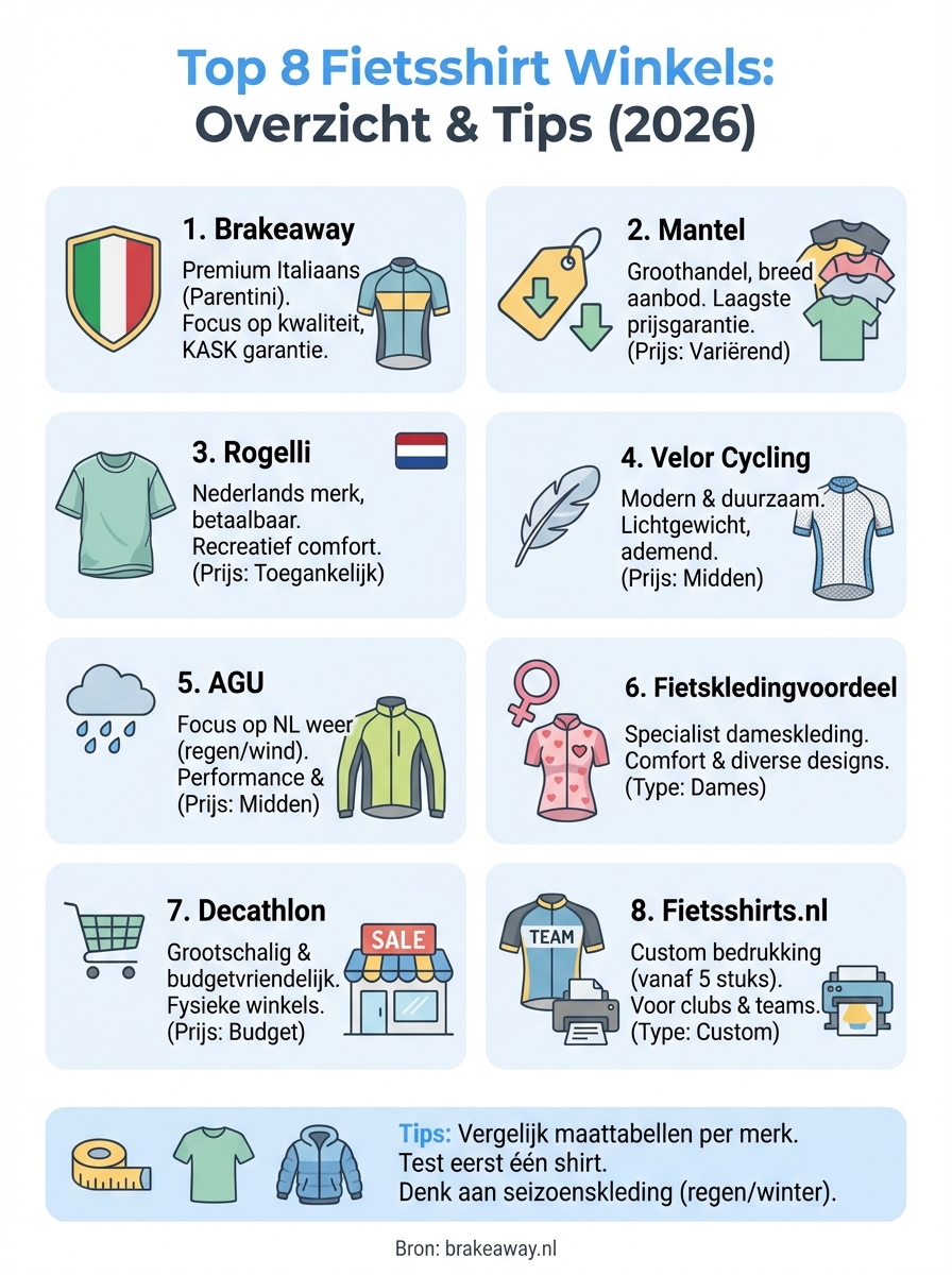 fietsshirt infographic