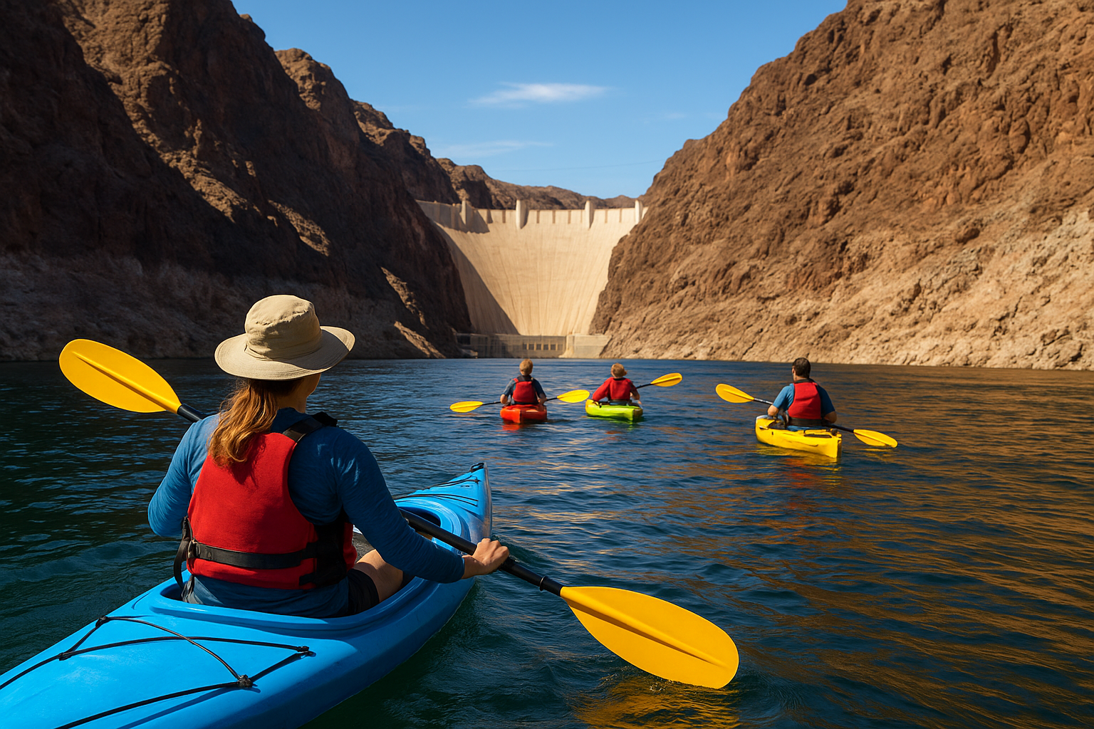 7. Evolution Expeditions Lake Mead kayak tour