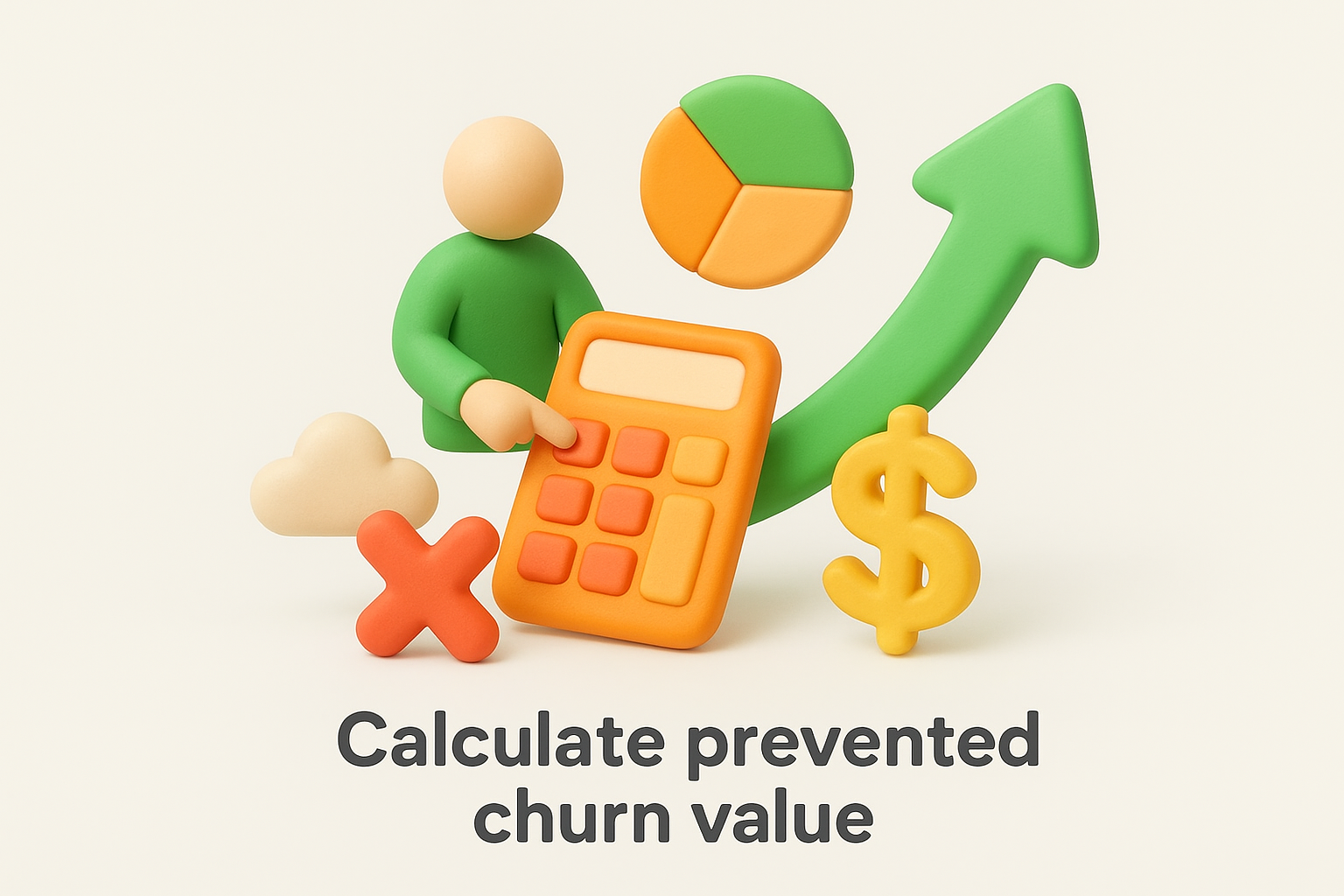 Calculate prevented churn value