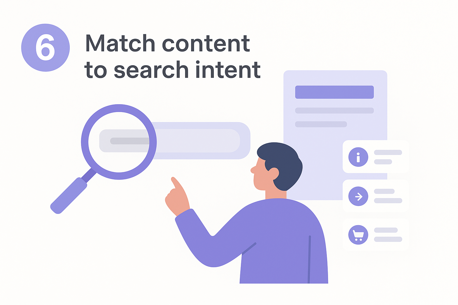 6. Match content to search intent