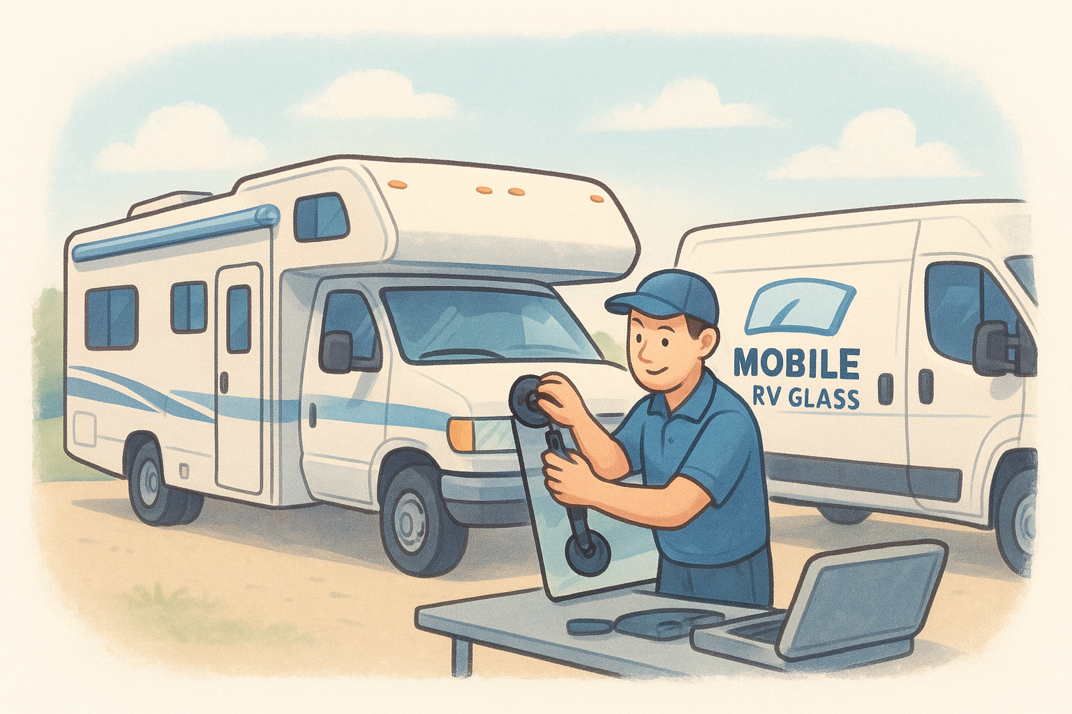 3. Mobile RV Glass