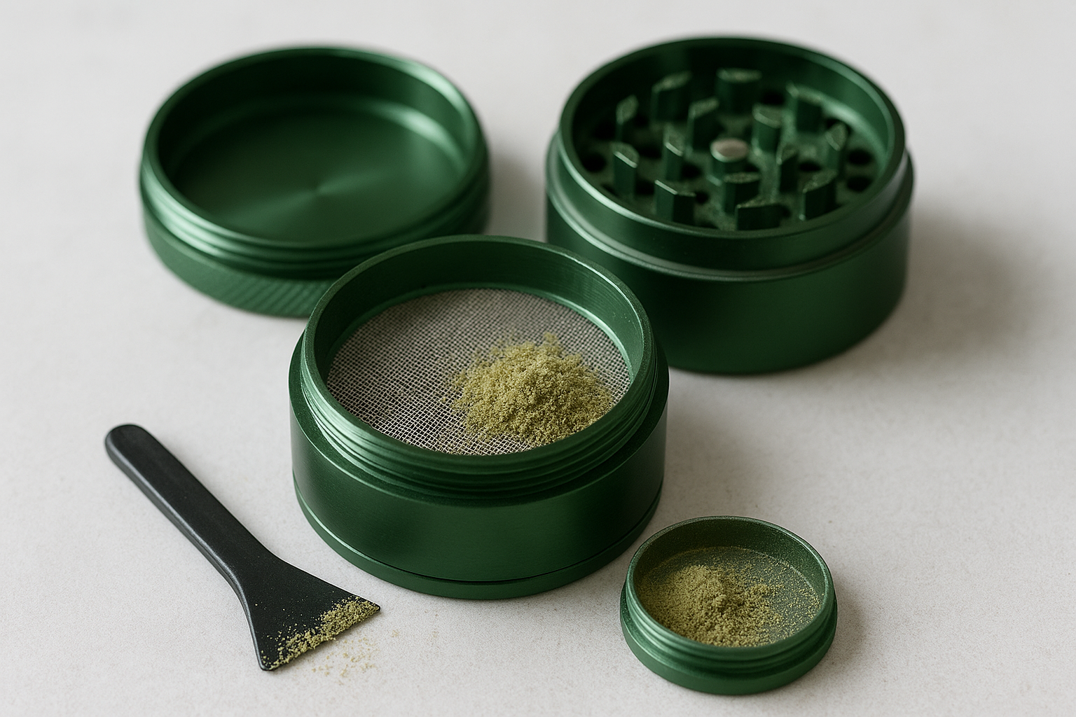 1. Kief and pollen catchers