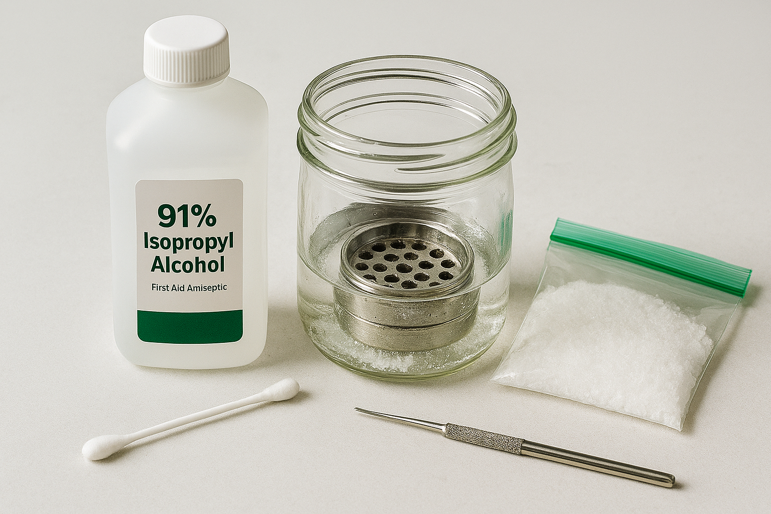 5. Cleaning solutions and tools