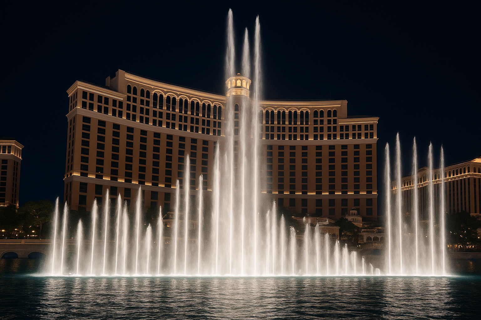 What you see and hear on the Strip