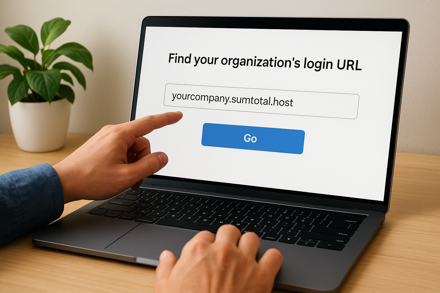Find your organization's login URL