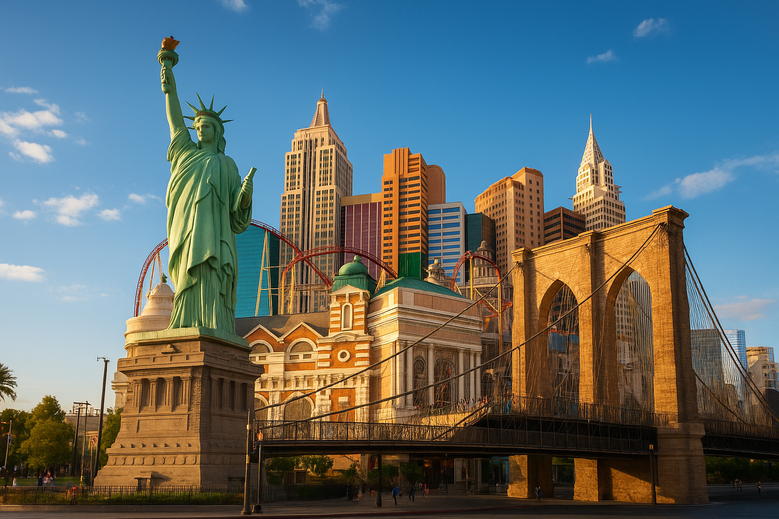 9. New York-New York and the Brooklyn Bridge