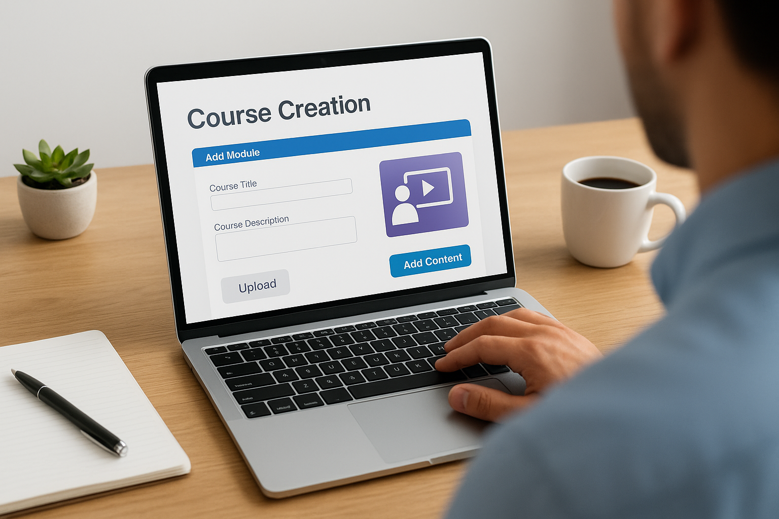 Course creation and content delivery