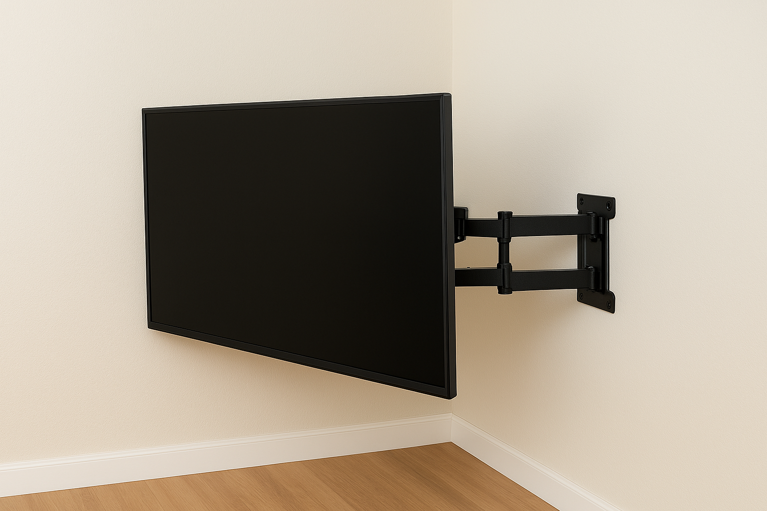 5. MOUNTUP full motion corner TV wall mount