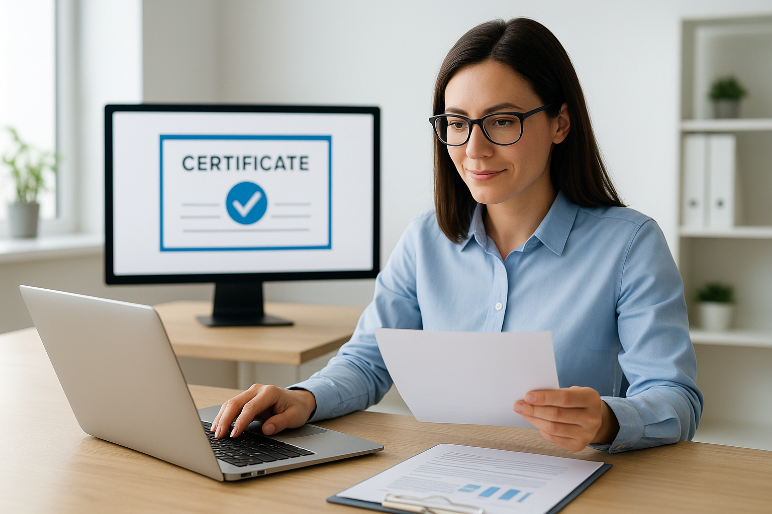 Compliance tracking and certificates