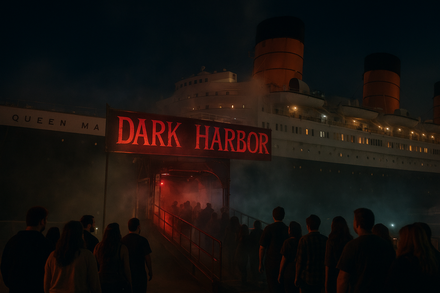 3. Dark Harbor on the Queen Mary
