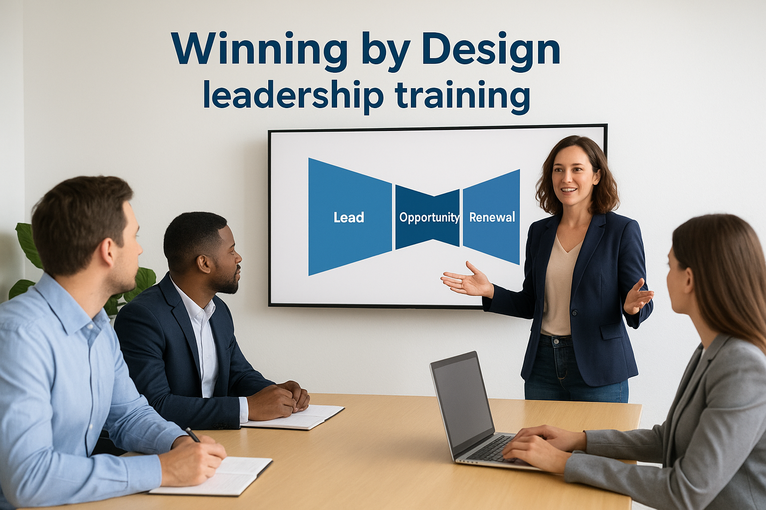 8. Winning by Design leadership training
