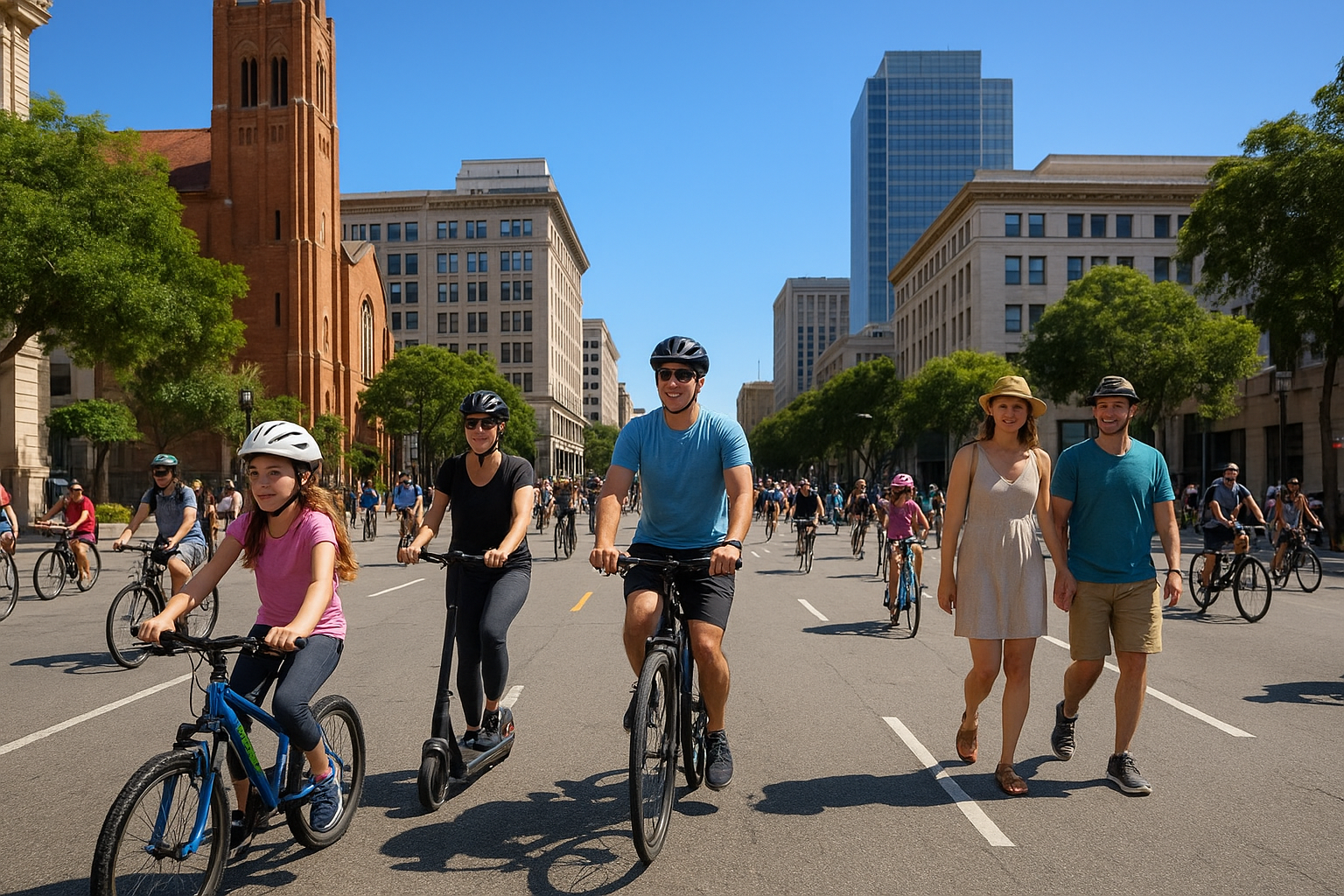 9. CicLAvia Heart of L.A. open streets