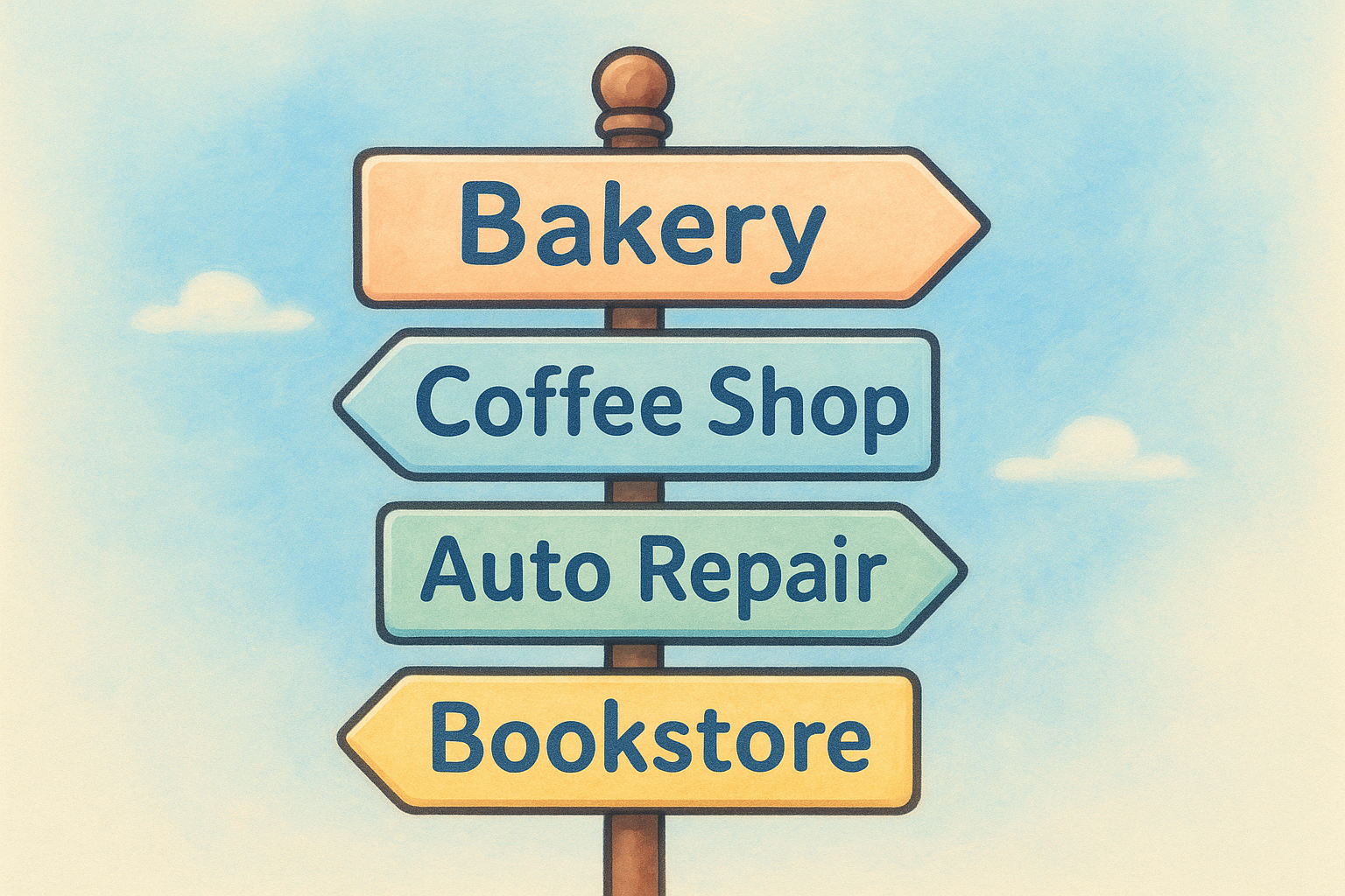 Choose the right business categories