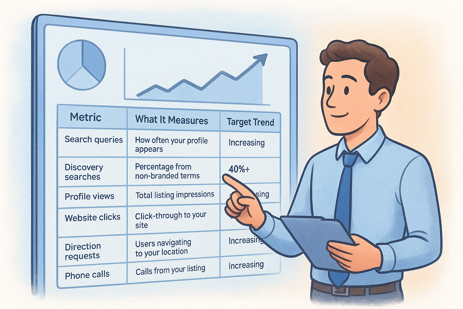 Monitor key performance metrics
