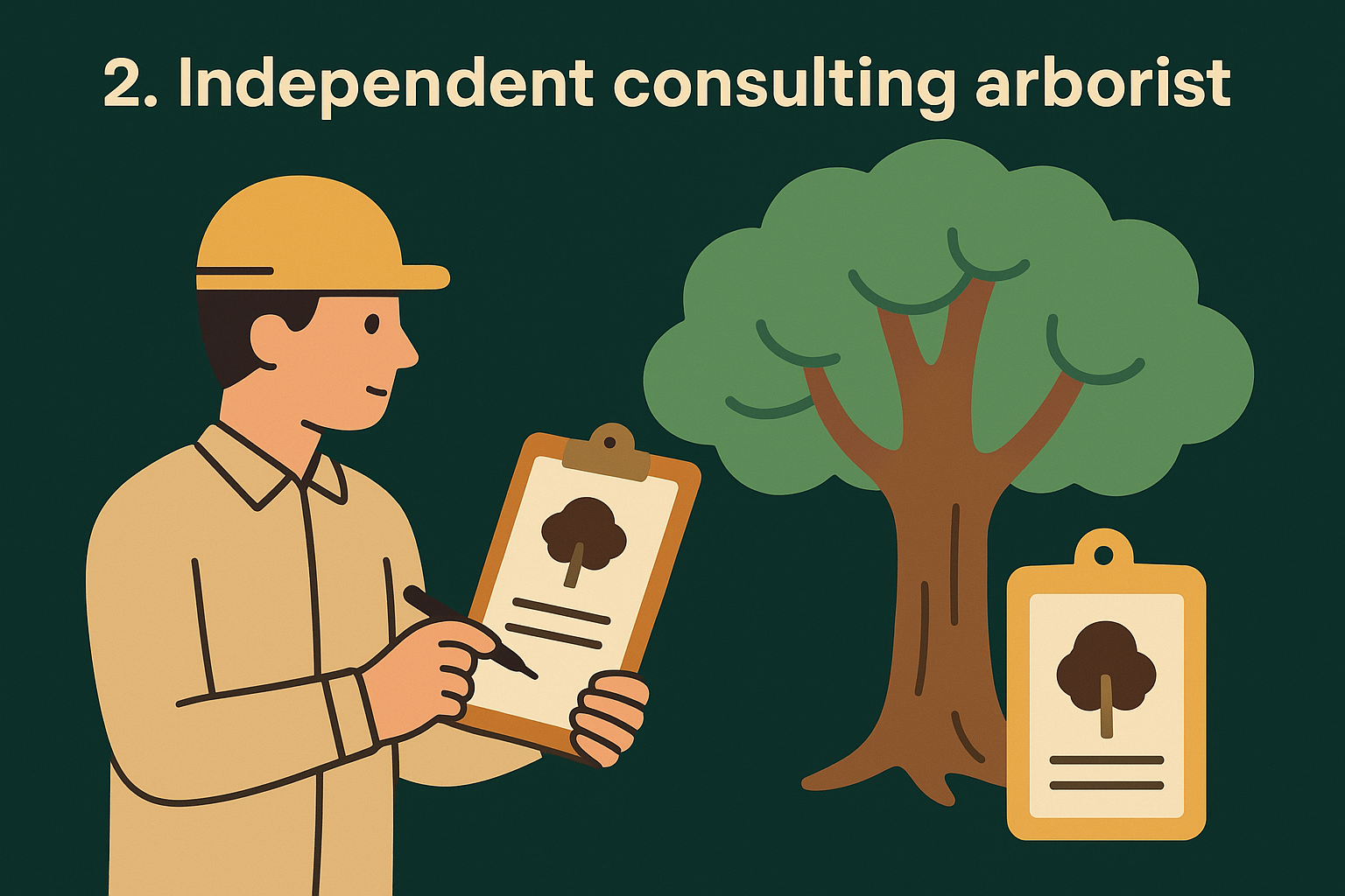 2. Independent consulting arborist