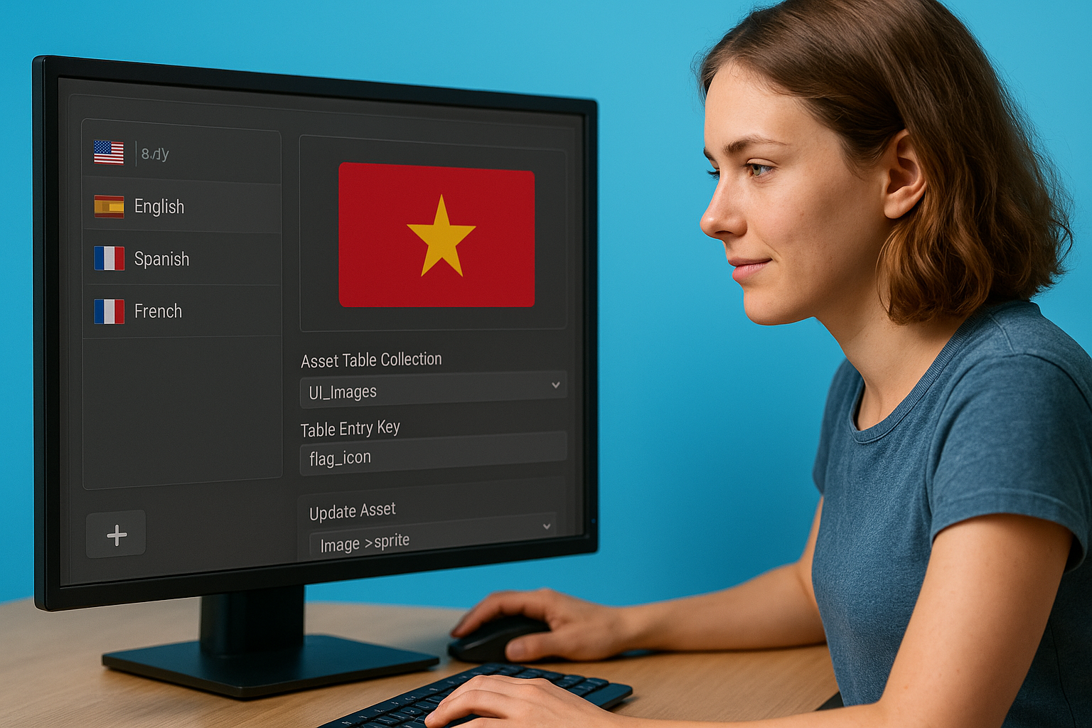 Use Localize Sprite Event for images