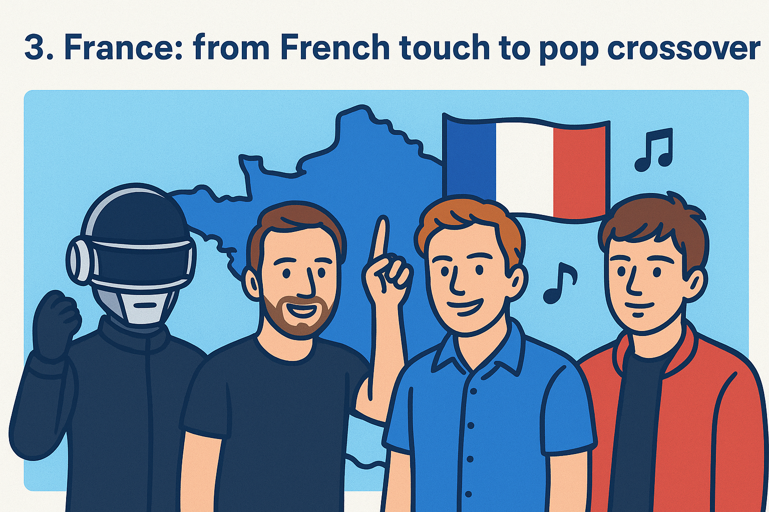 3. France: from French touch to pop crossover