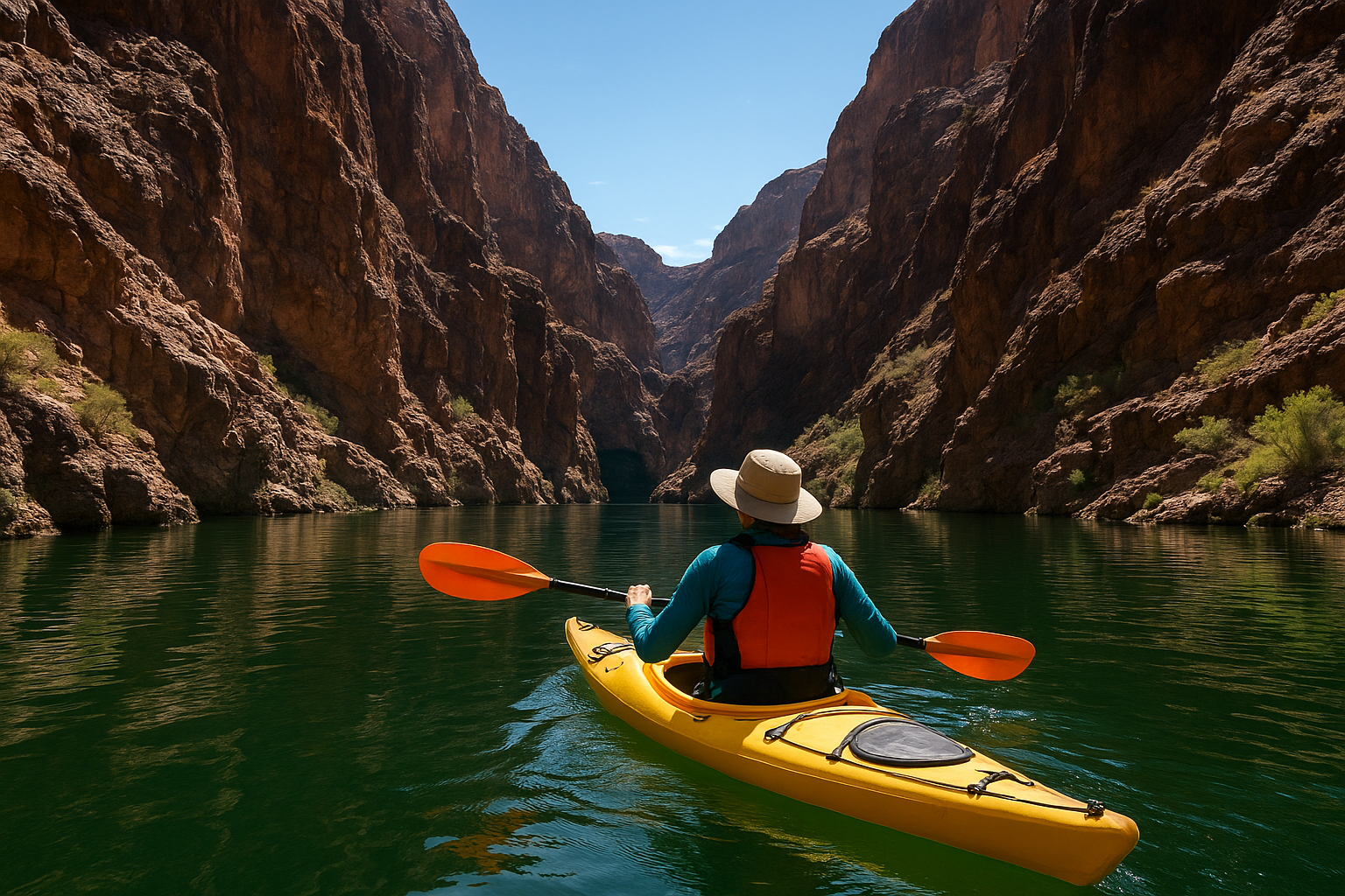 4. Paddle Black Canyon by kayak or paddleboard