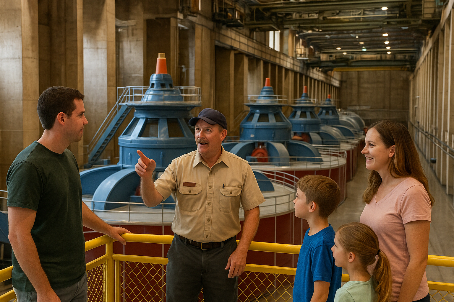 3. Guided Power Plant Tour
