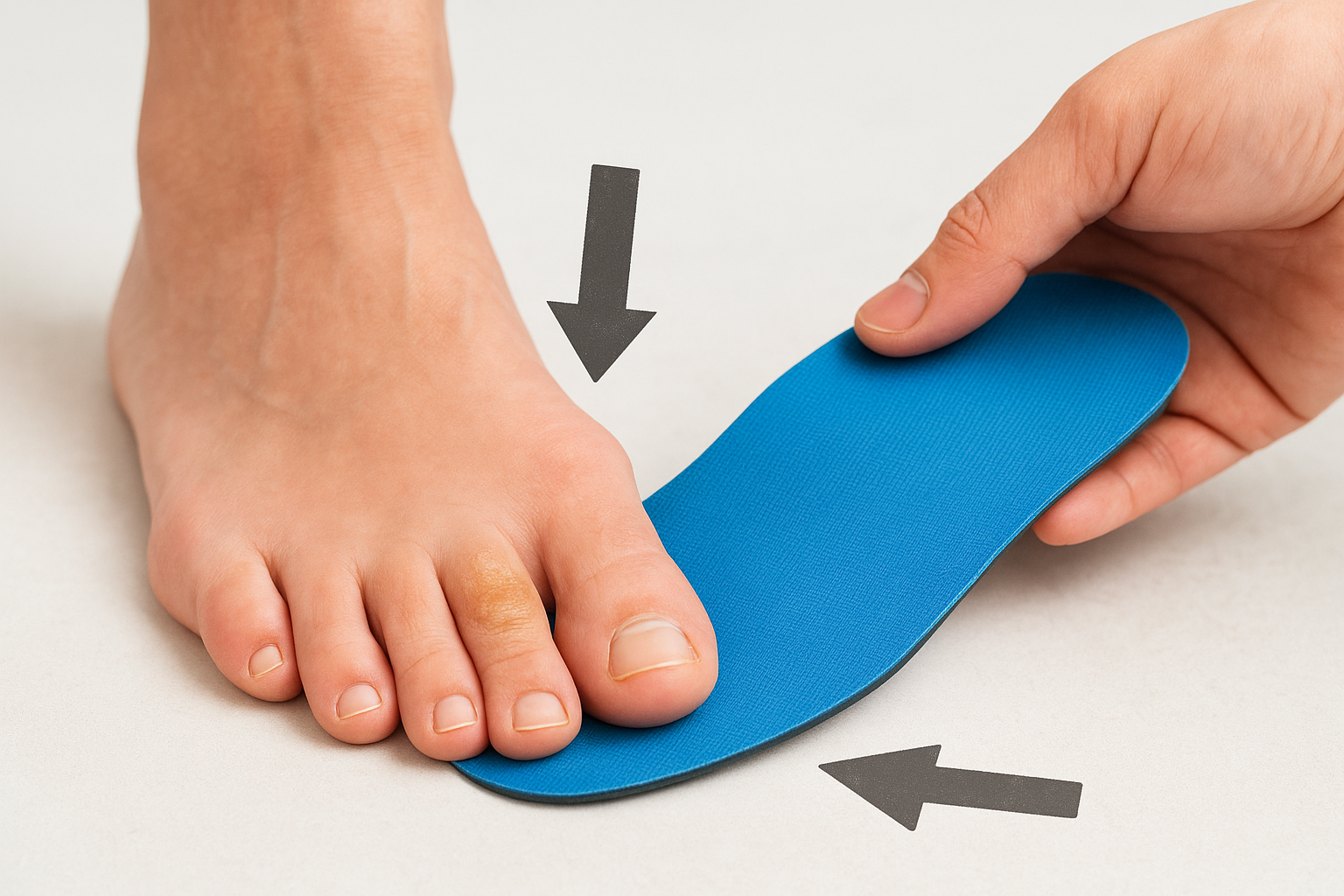 How friction and pressure build a callus