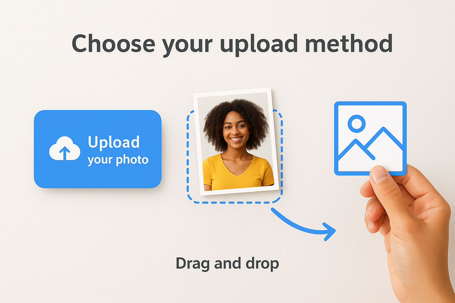 Choose your upload method