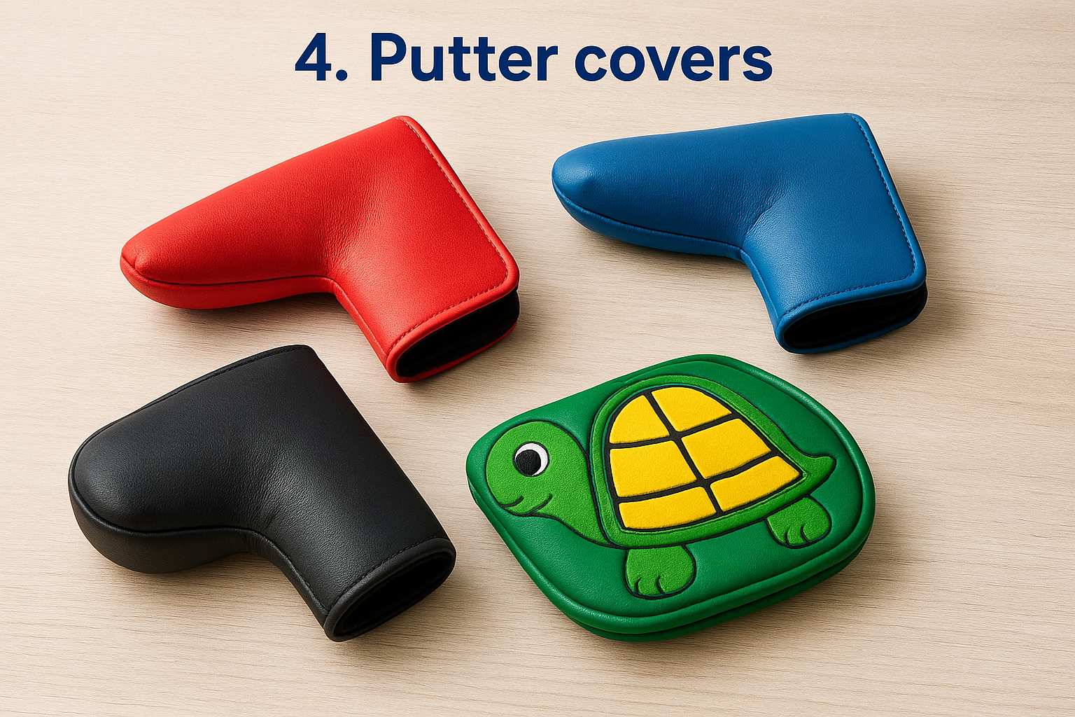 4. Putter covers