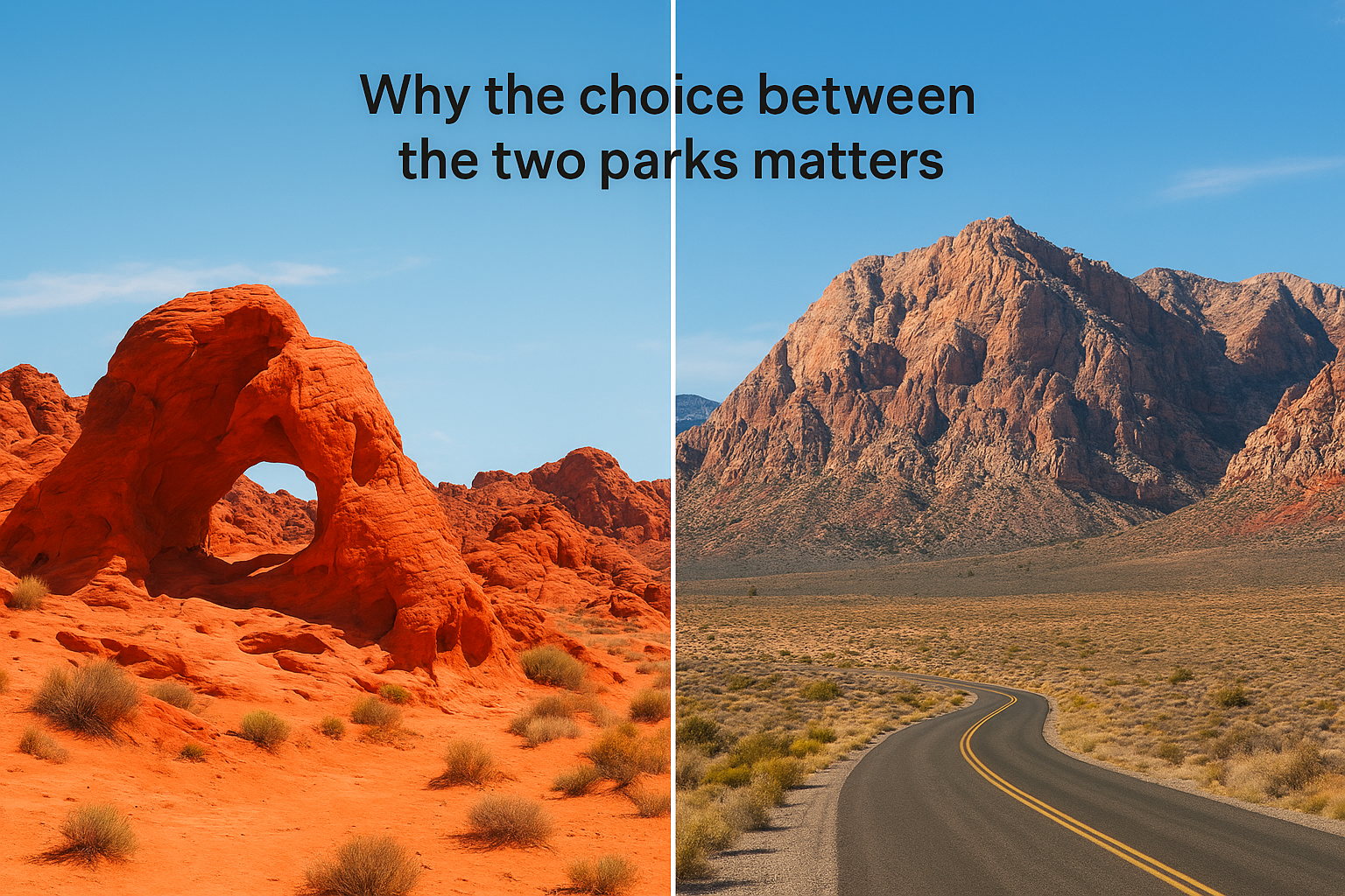 Why the choice between the two parks matters