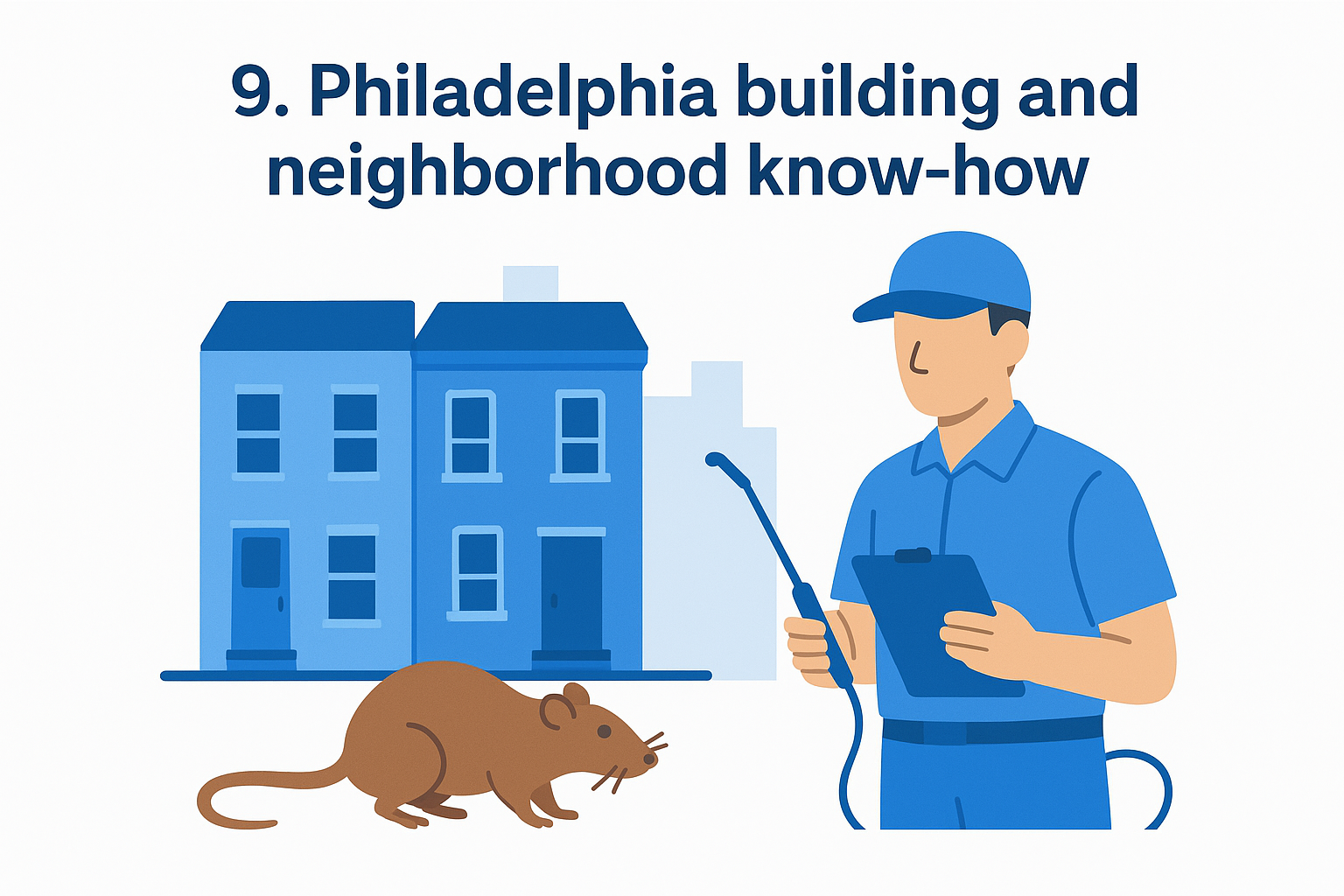 9. Philadelphia building and neighborhood know-how