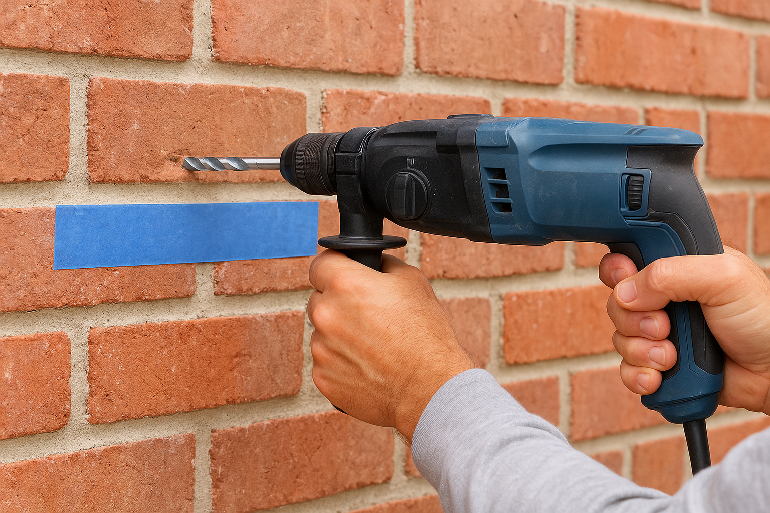 Drill clean, straight holes