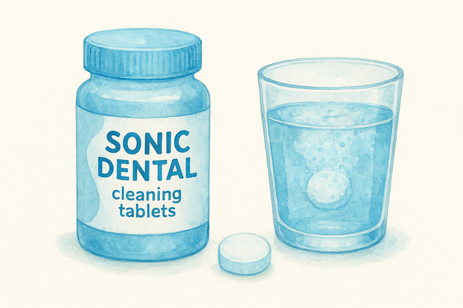 5. Sonic Dental cleaning tablets