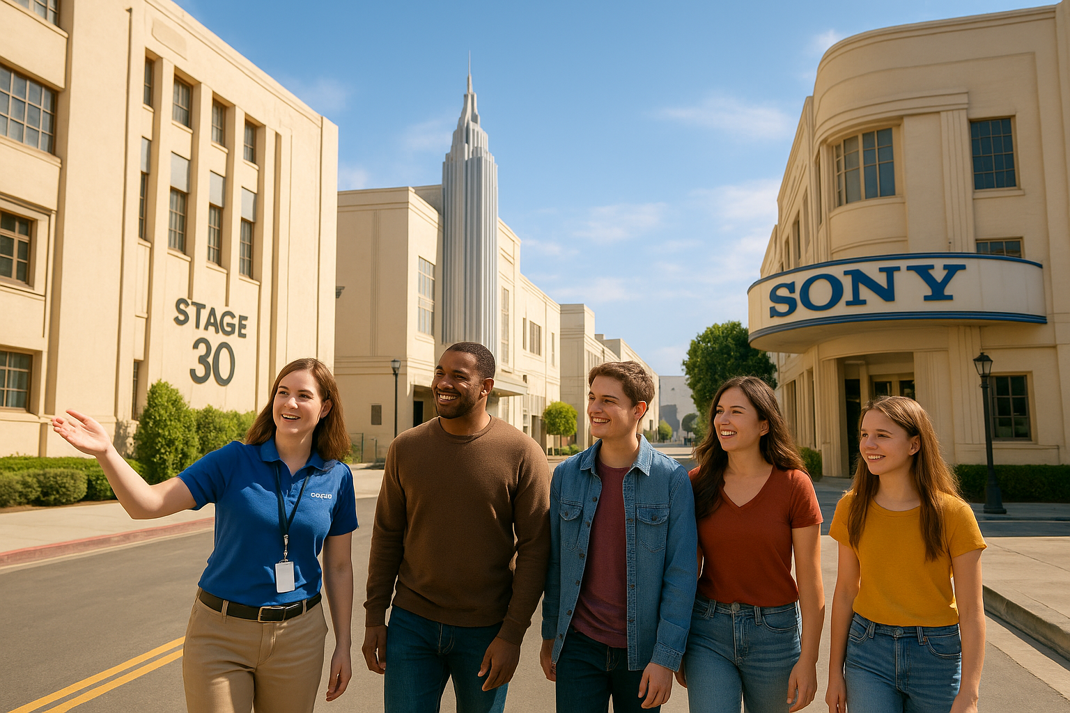 4. Sony Pictures Studio Tour
