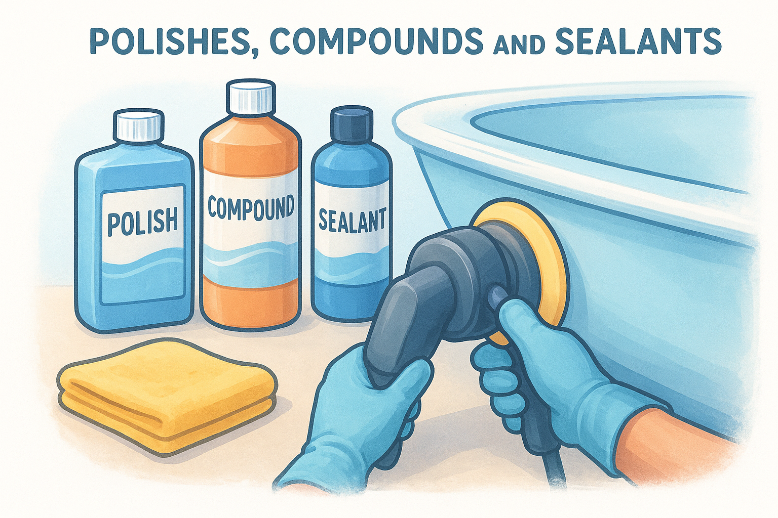4. Polishes, compounds and sealants