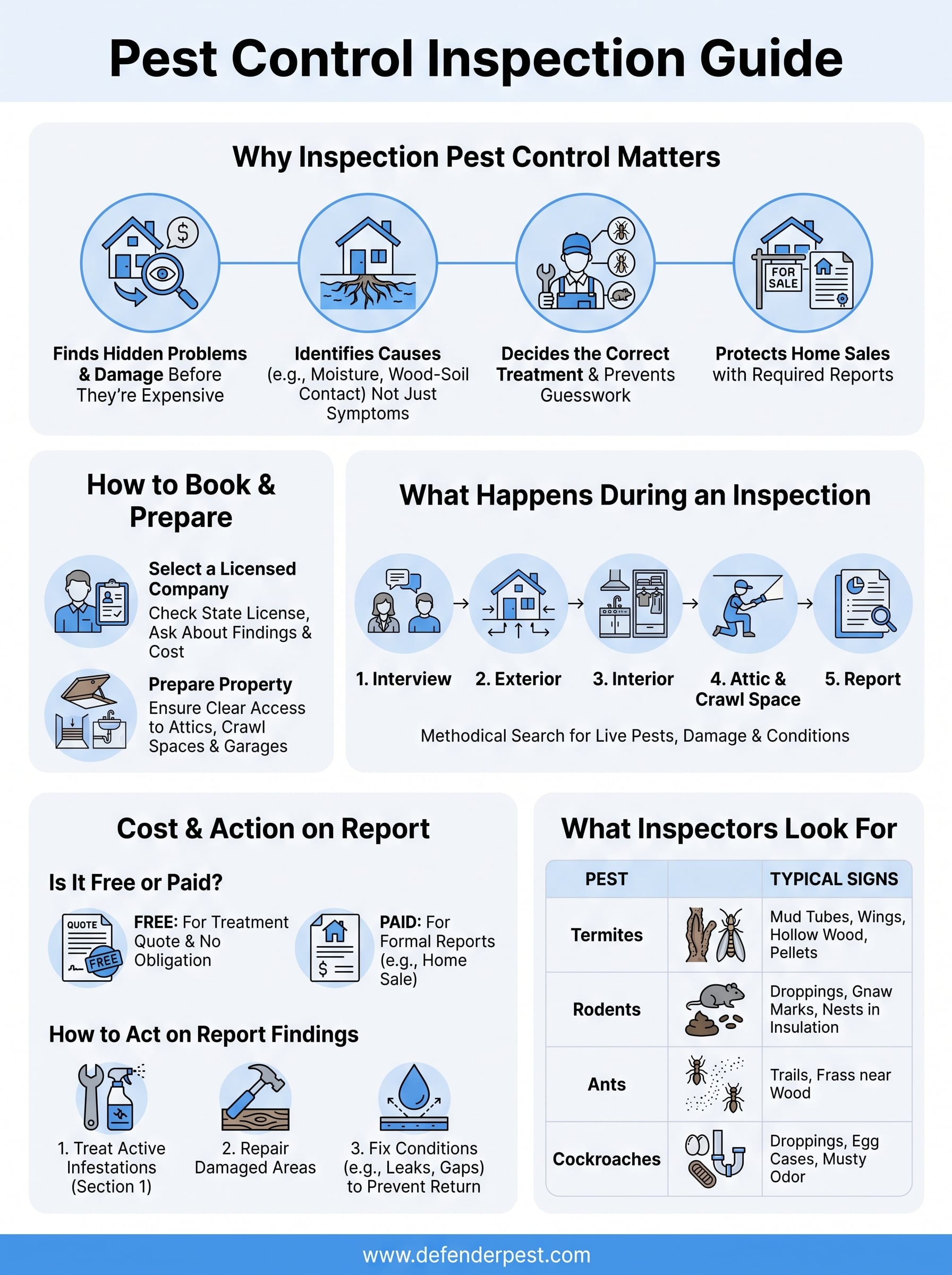inspection pest control infographic